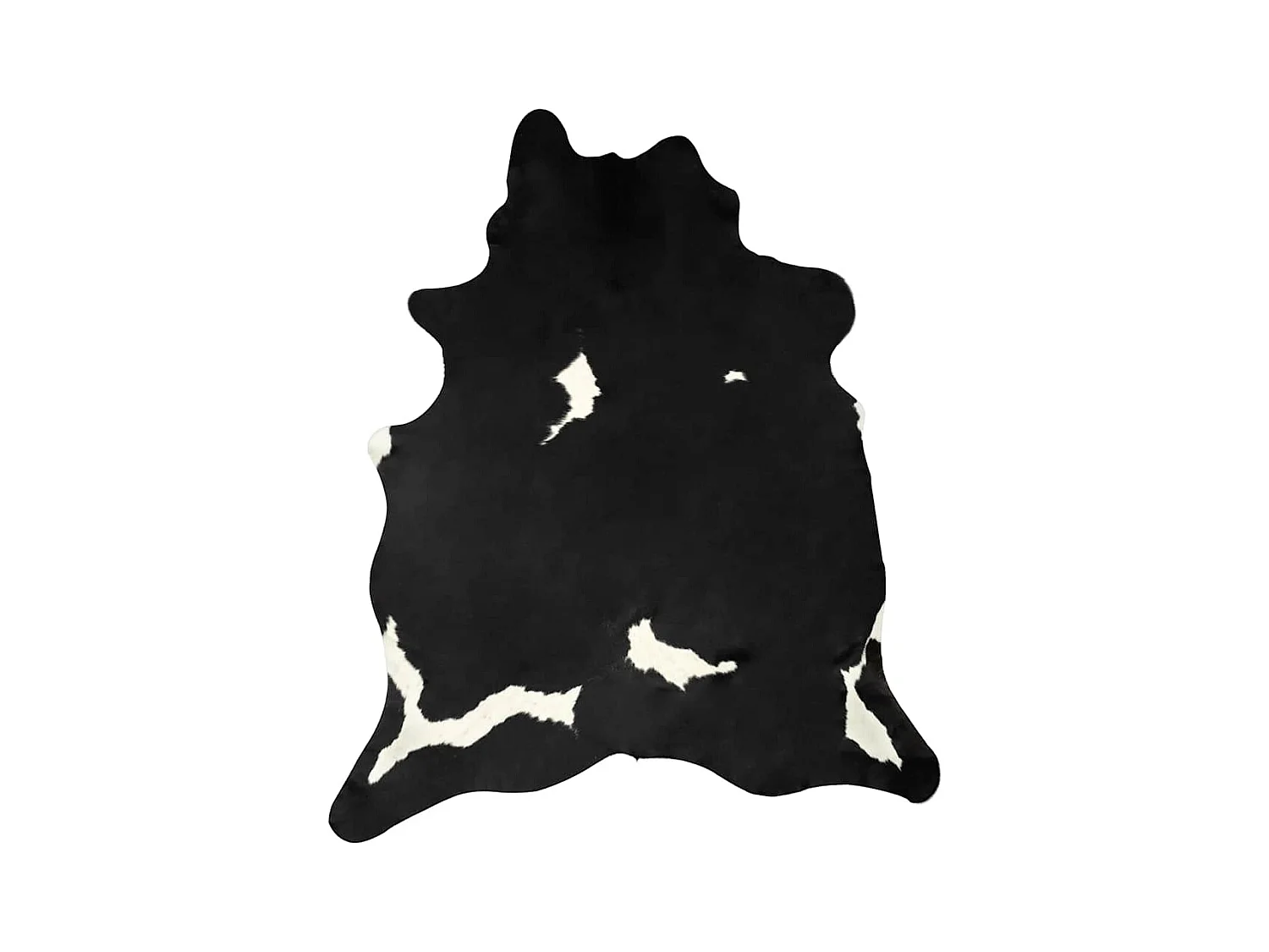 Echt koeienhuidkleed zwart-wit 150 x 170 cm