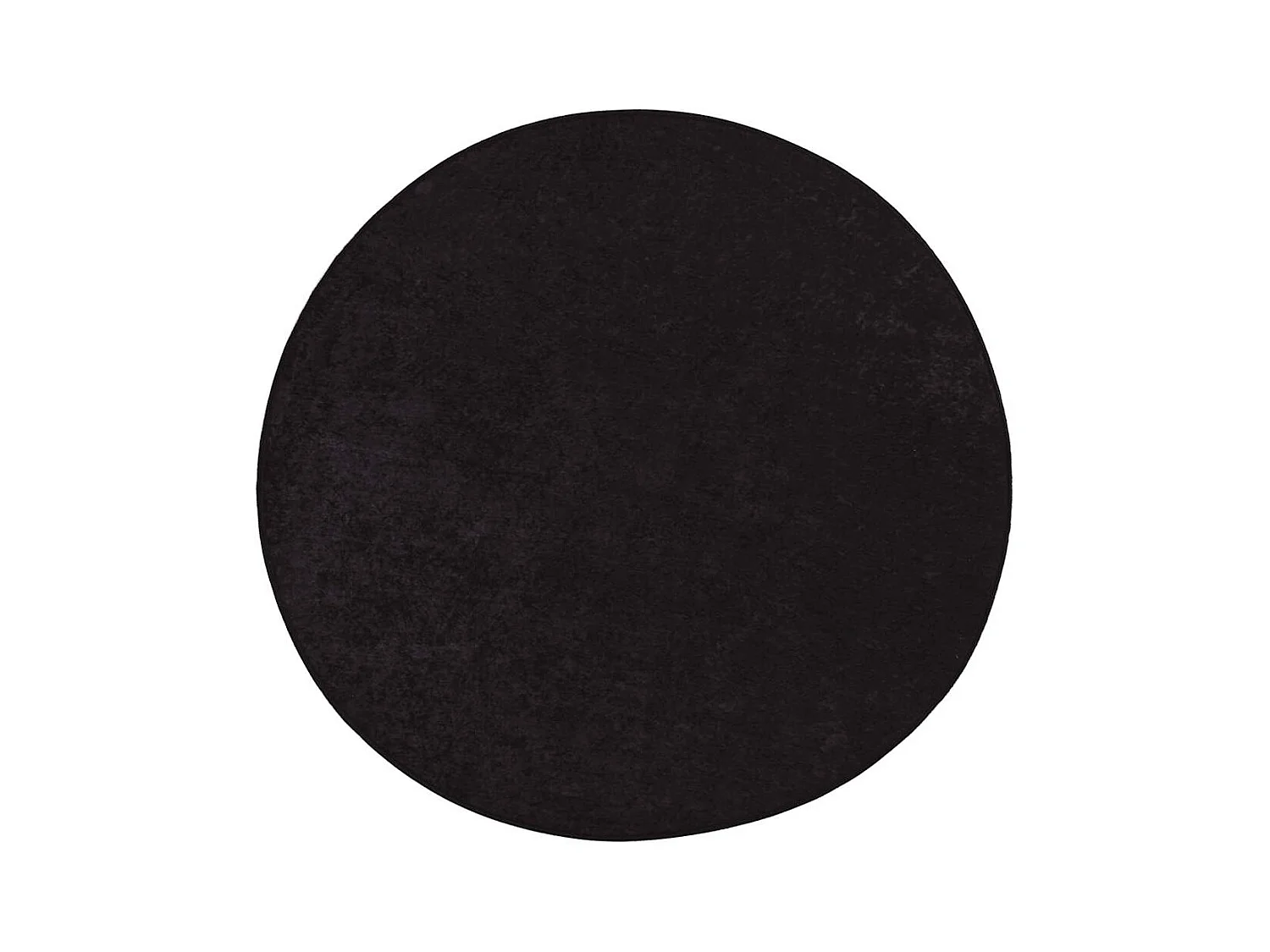 Tapis lavable antidérapant φ120 cm anthracite