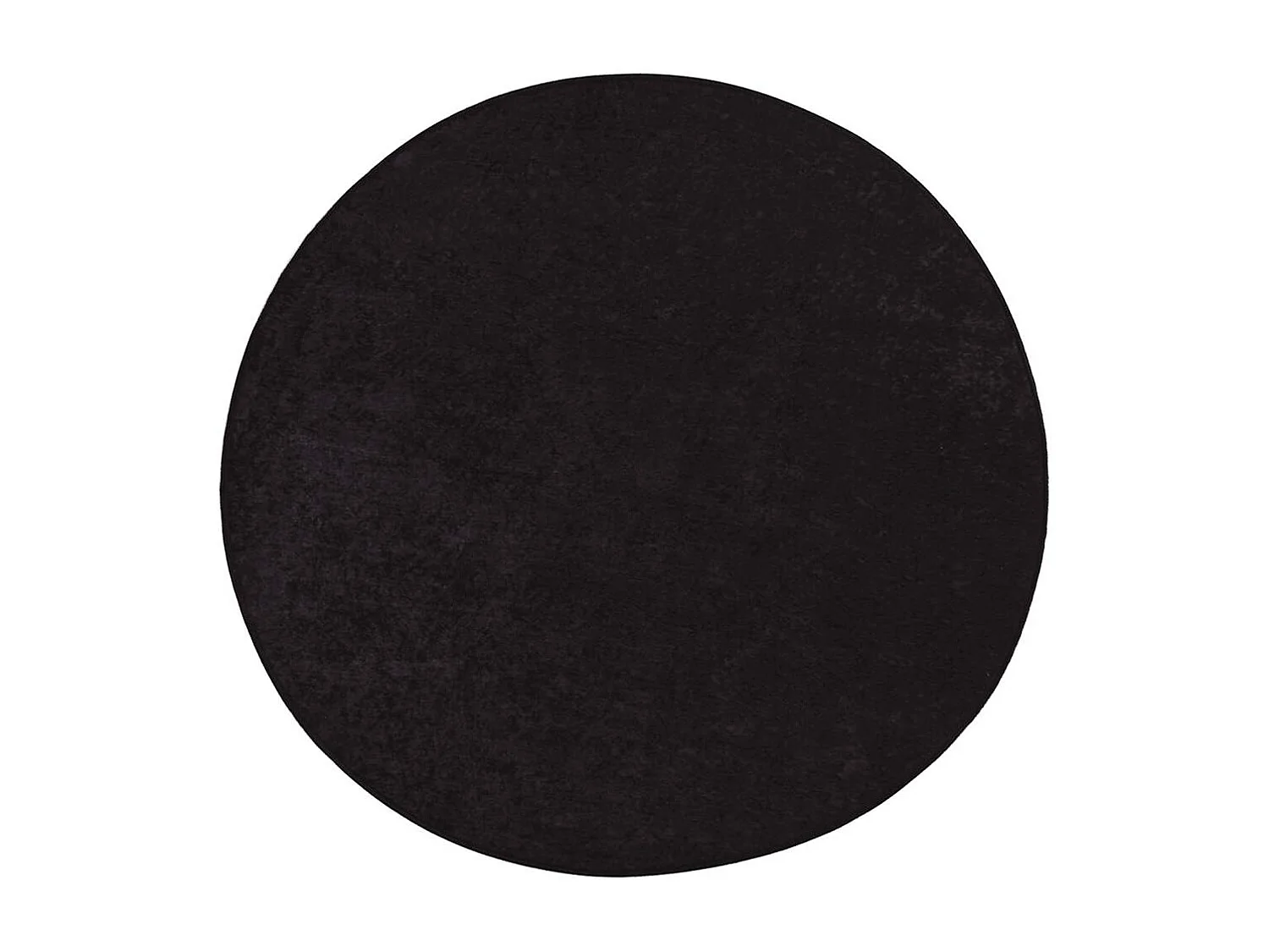 Tapis lavable antidérapant φ120 cm anthracite