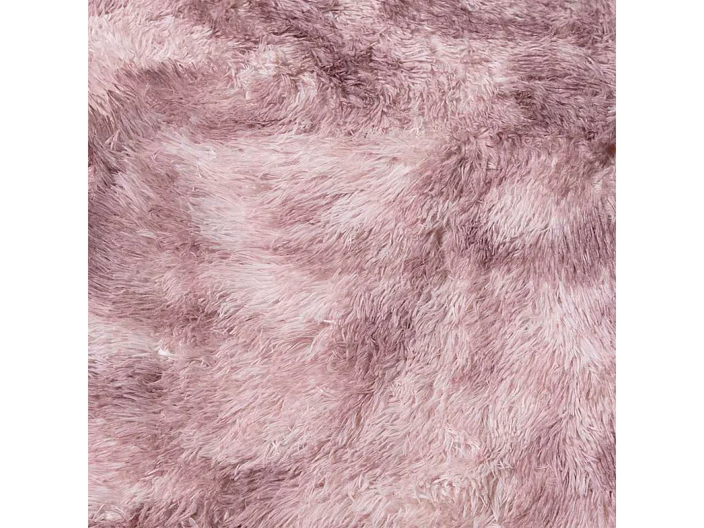 Alfombra NAVARRA Shaggy Rosa Empolvado 200x200 cm