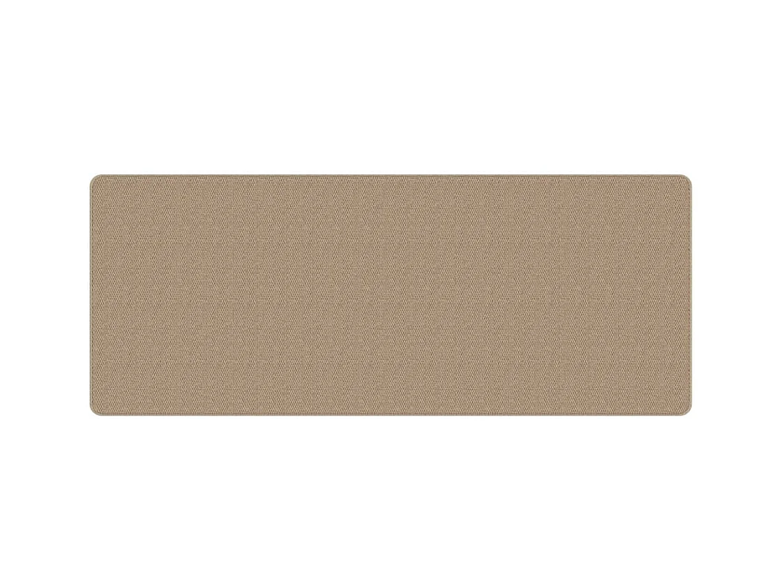 Vloerkleed met zand-sisaleffect 80x200 cm