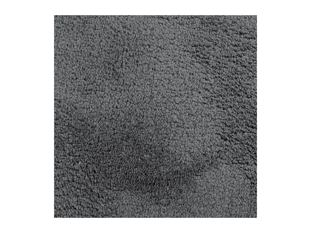 OVIEDO kortpolig vloerkleed in antraciet 200x200 cm