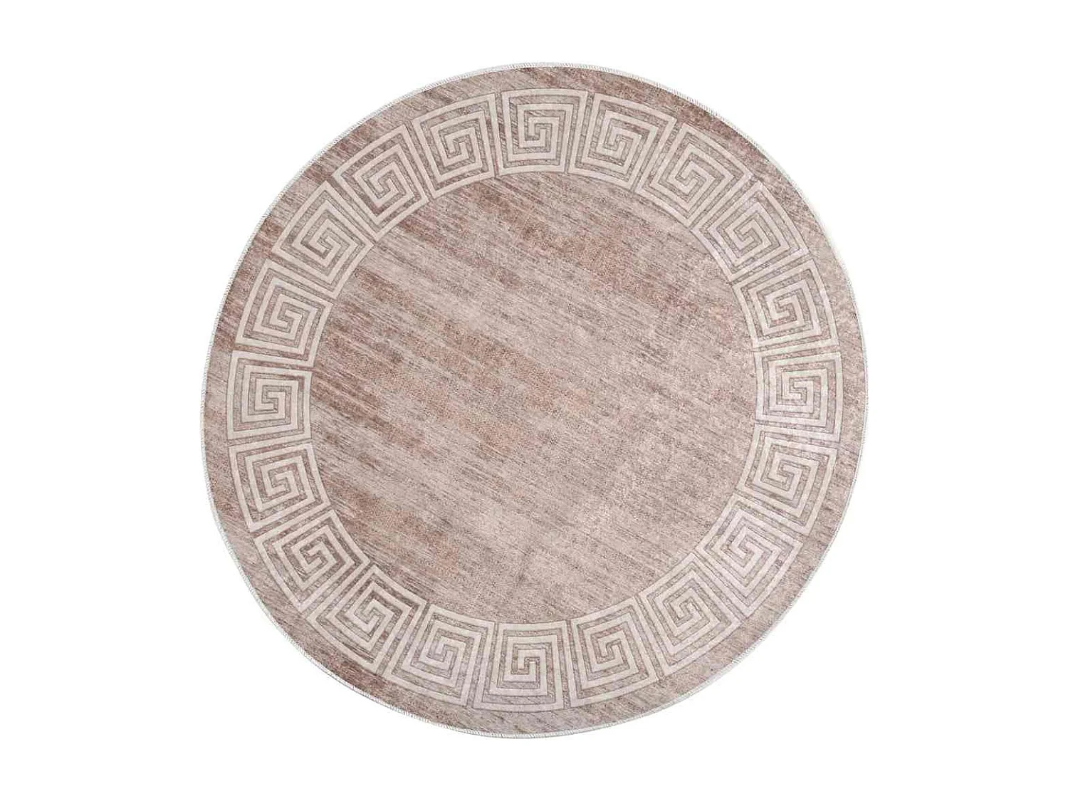 Tappeto antiscivolo lavabile 120 cm beige