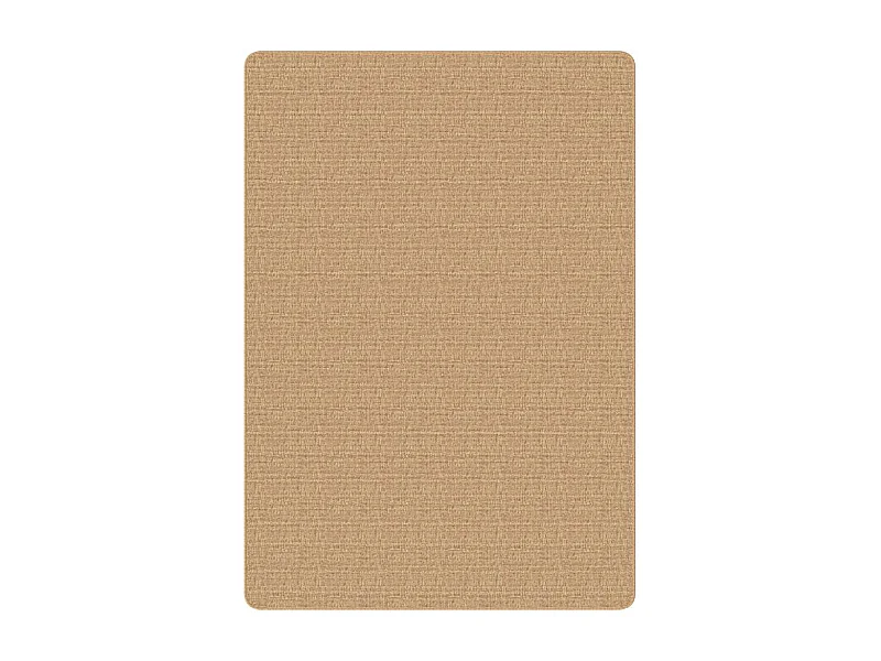 Alfombra de yute con reverso de látex 160x230 cm Natural
