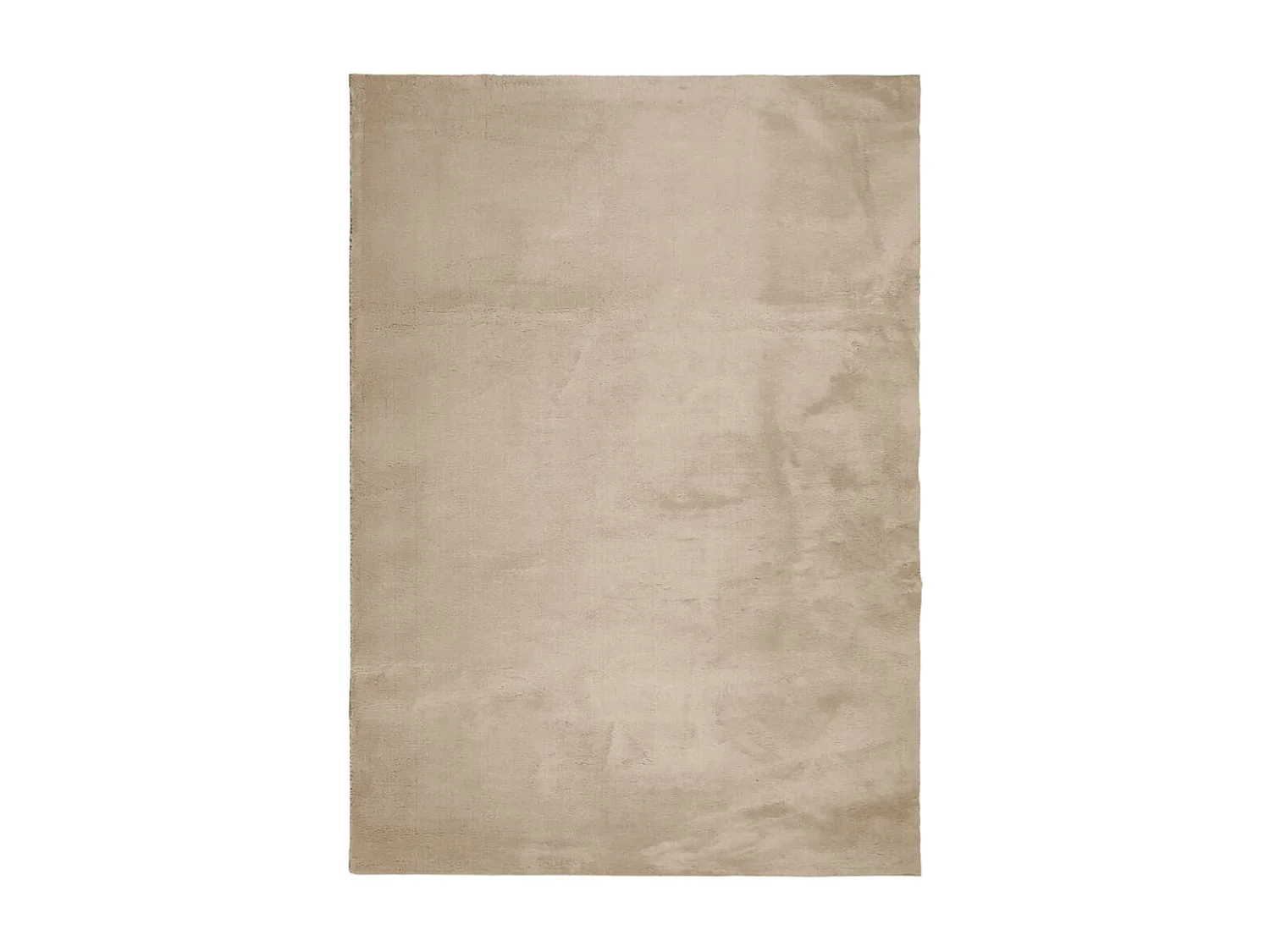 Tapis HUARTE à poils courts doux et lavable sable 240x340 cm