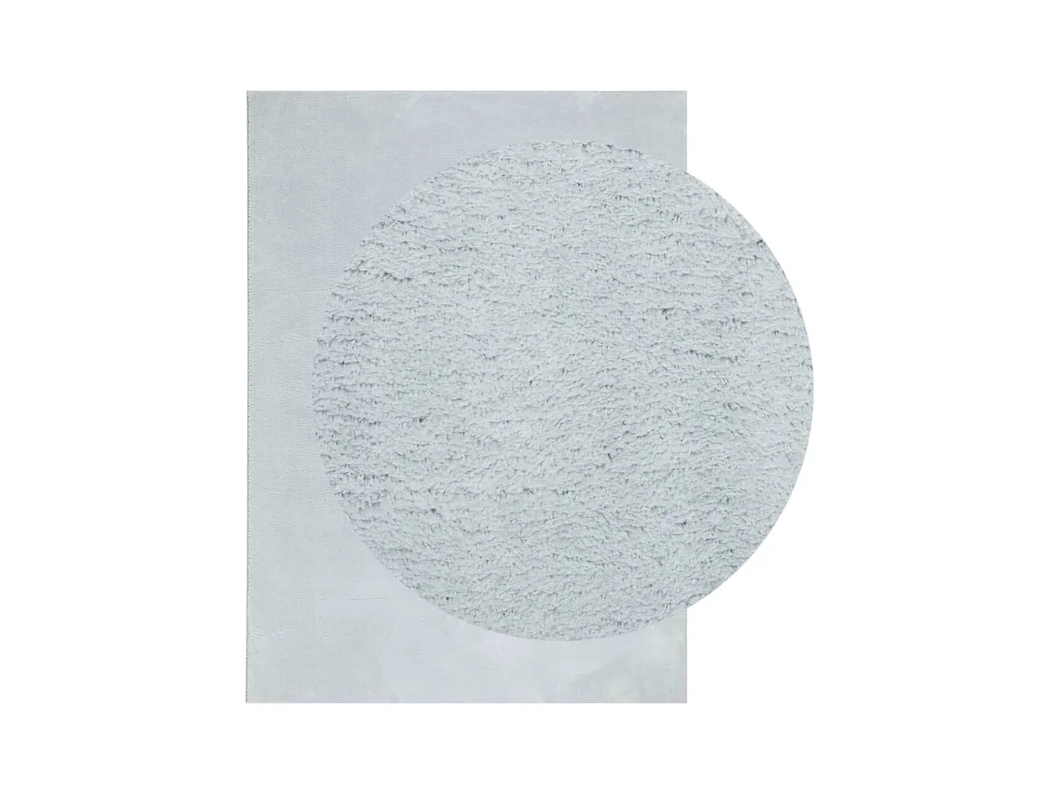 HUARTE zacht en wasbaar laagpolig vloerkleed blauw 200x280 cm