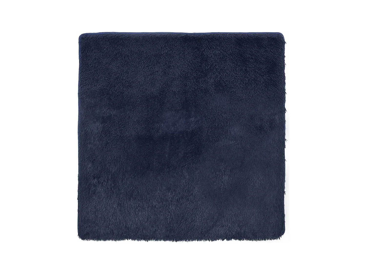 Alfombra de pelo largo NAVARRA azul marino 160x160 cm