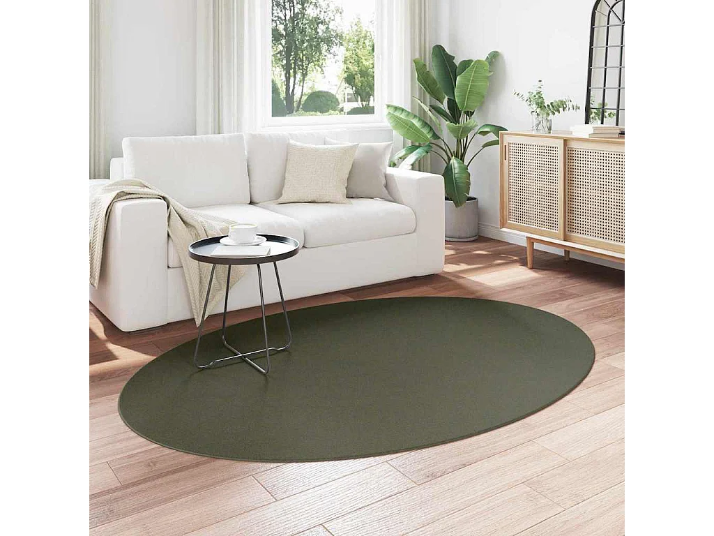 Tapis Vert forêt 140 x 200 cm Polyester