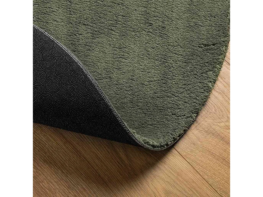 Tapis Vert forêt 140 x 200 cm Polyester