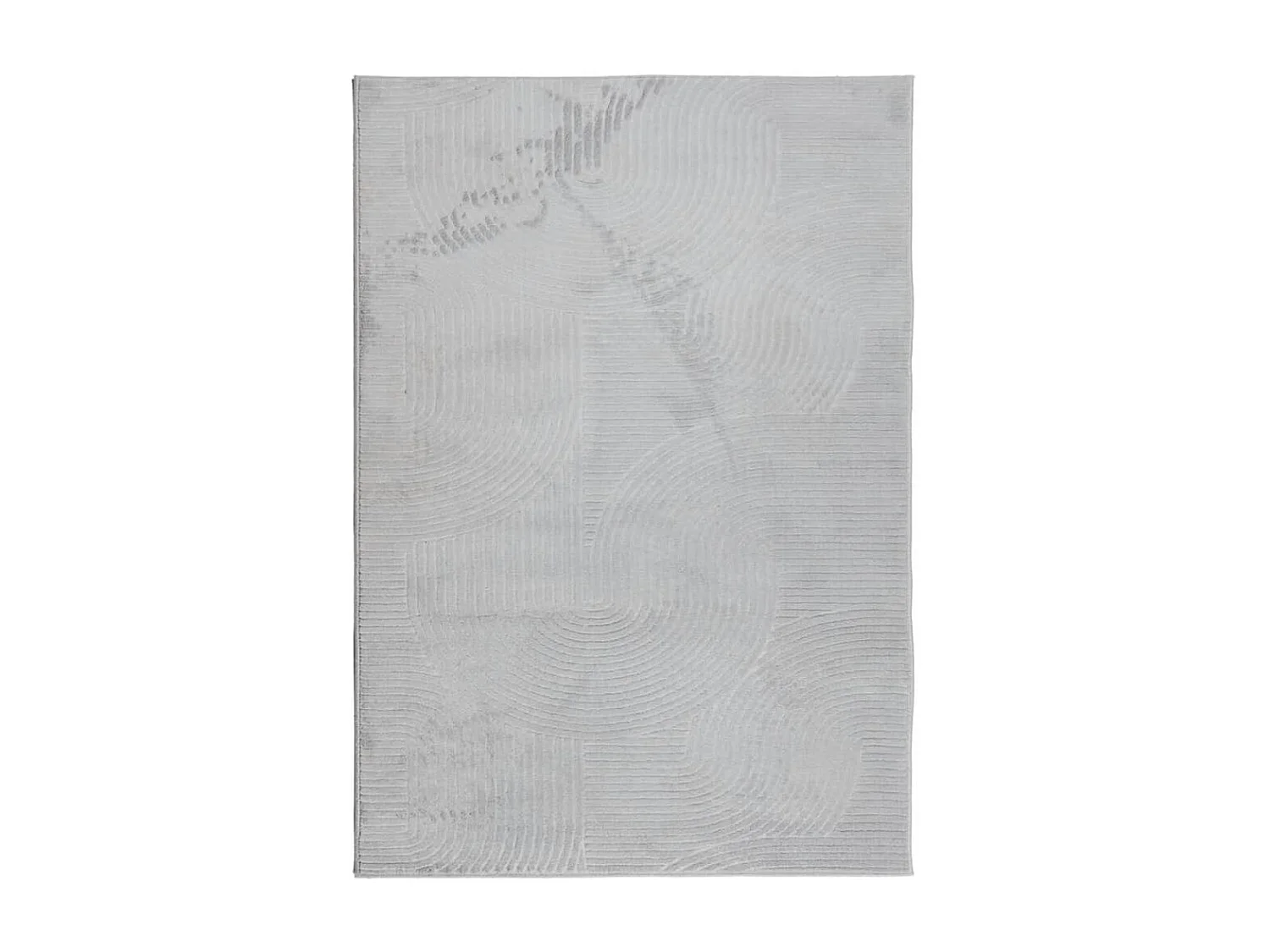 Tappeto a pelo corto IZA stile scandinavo grigio 140x200 cm