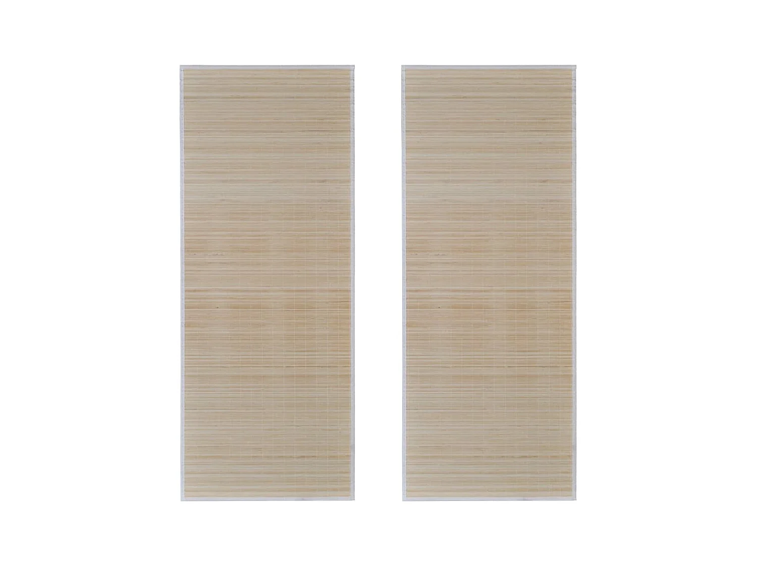 Rechthoekige tapijten Natuurlijke bamboe 2 stuks 120x180 cm