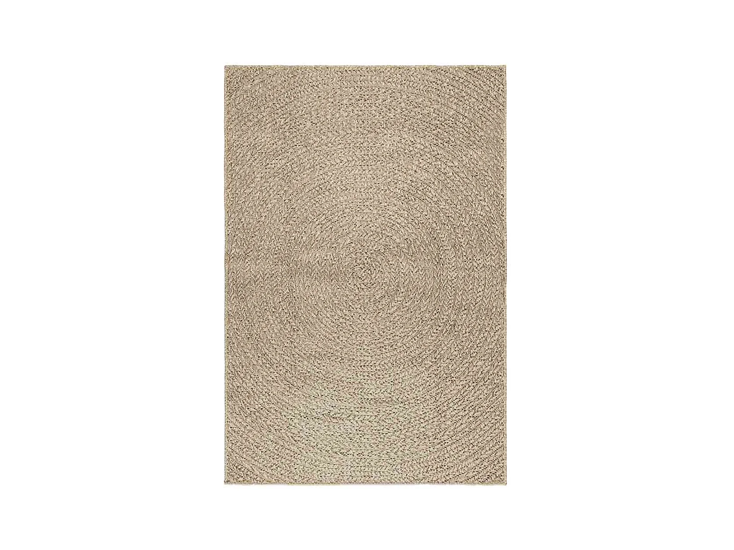 ZIZUR tappeto beige 120x170 cm effetto iuta per interni ed esterni