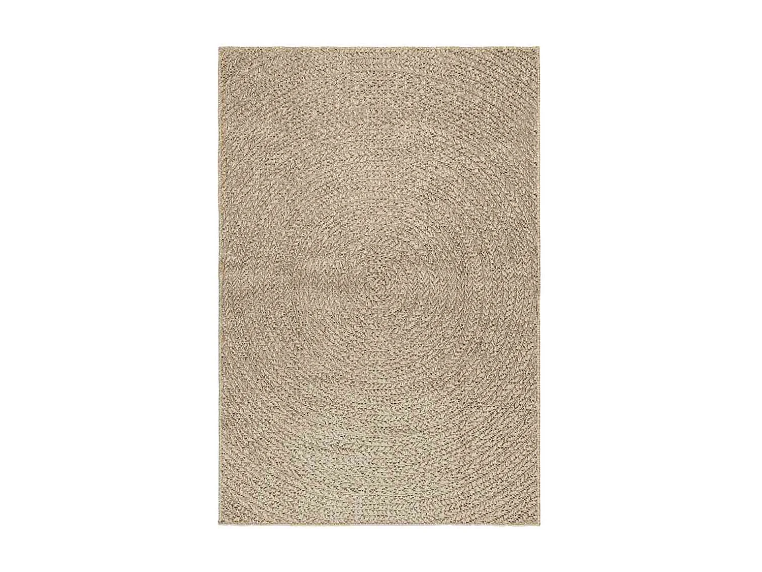 Tapis ZIZUR beige 120x170 cm aspect de jute intérieur extérieur