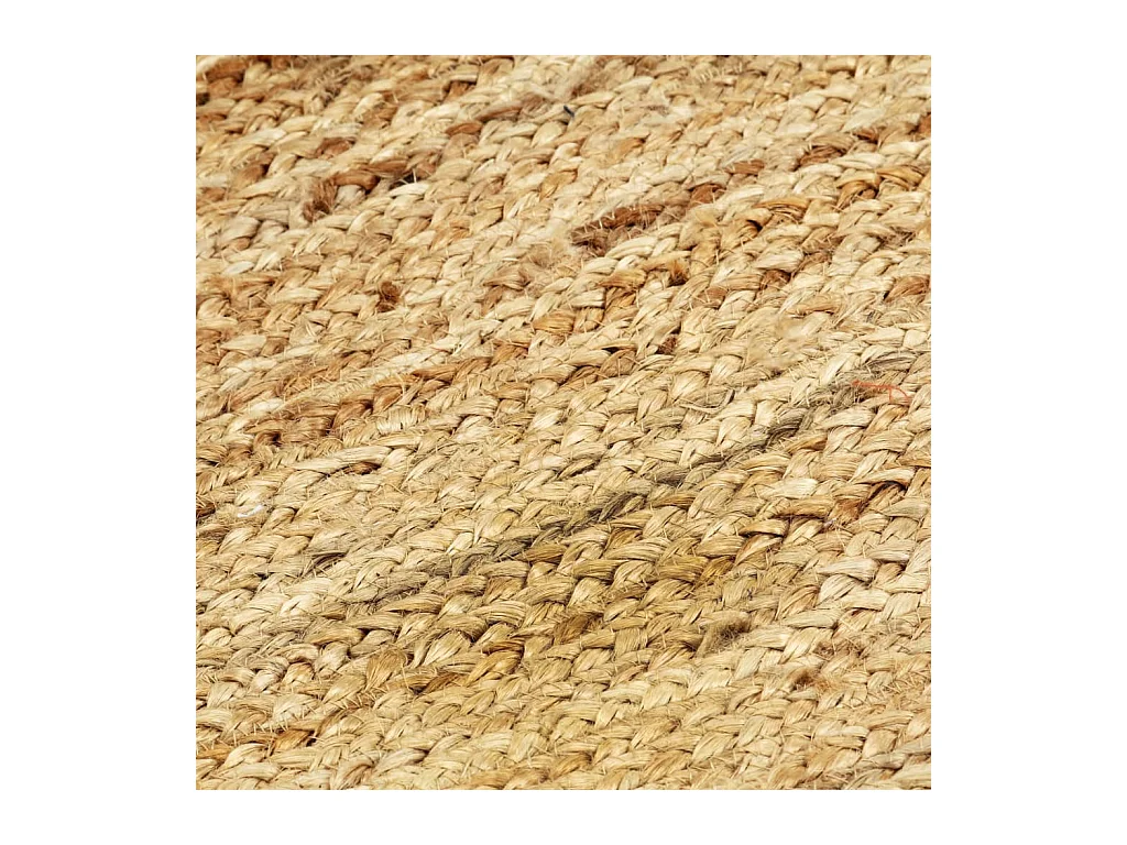 Handgemaakt natuurlijk jute tapijt 80x160 cm