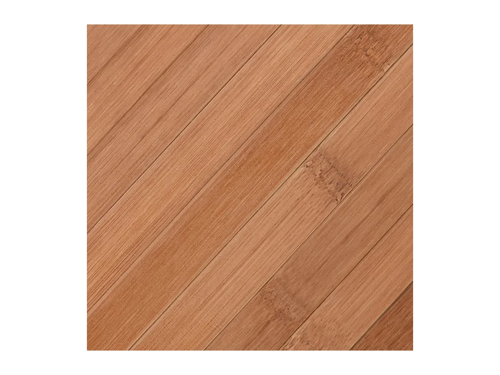 Tapis rectangulaire naturel 80x300 cm bambou