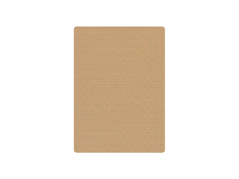 Jute vloerkleed met latex rug 120x180 cm Naturel