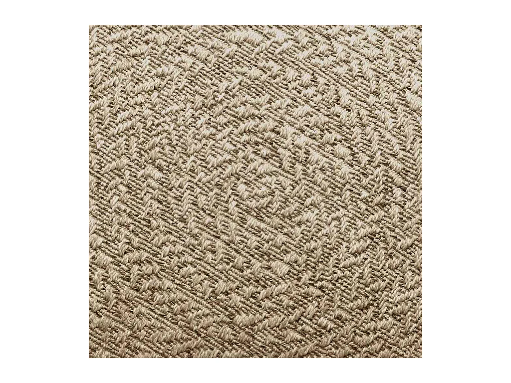 Tapis ZIZUR beige 80x150 cm aspect de jute intérieur extérieur