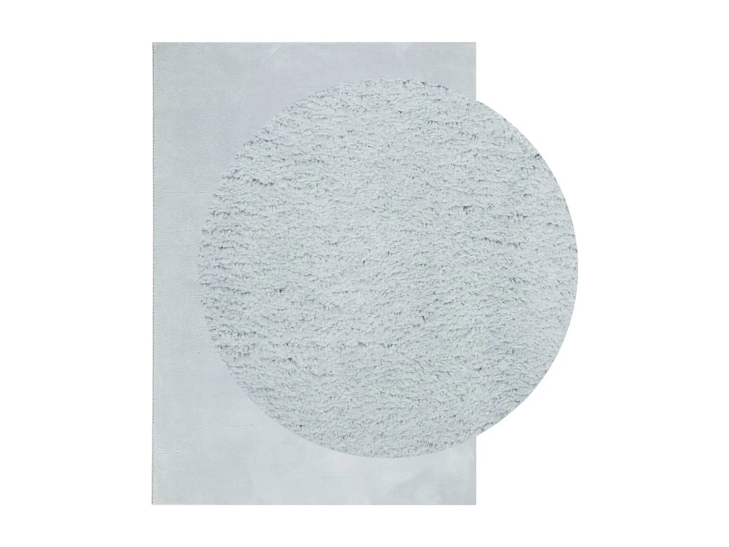 HUARTE zacht en wasbaar laagpolig vloerkleed blauw 160x230 cm