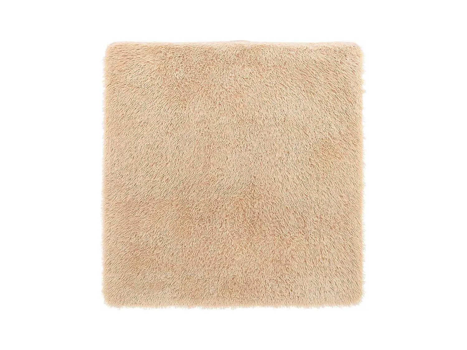 NAVARRA beige shaggy vloerkleed 240x240 cm polyester
