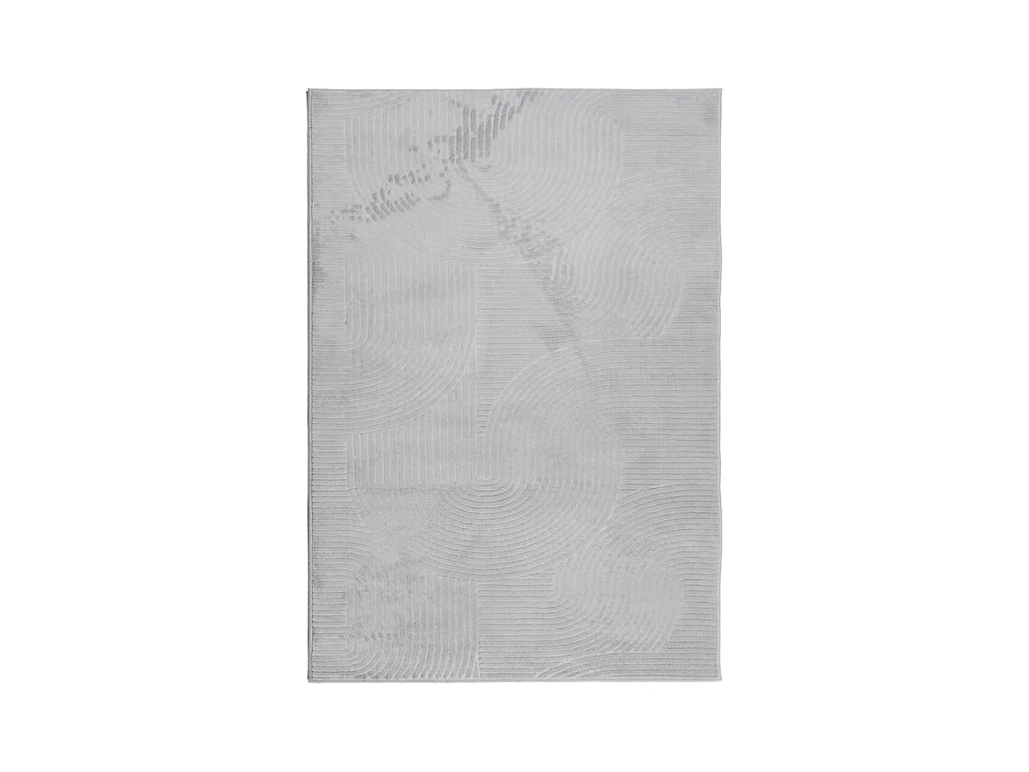 IZA kortpolig vloerkleed Scandinavische stijl grijs 160x230 cm