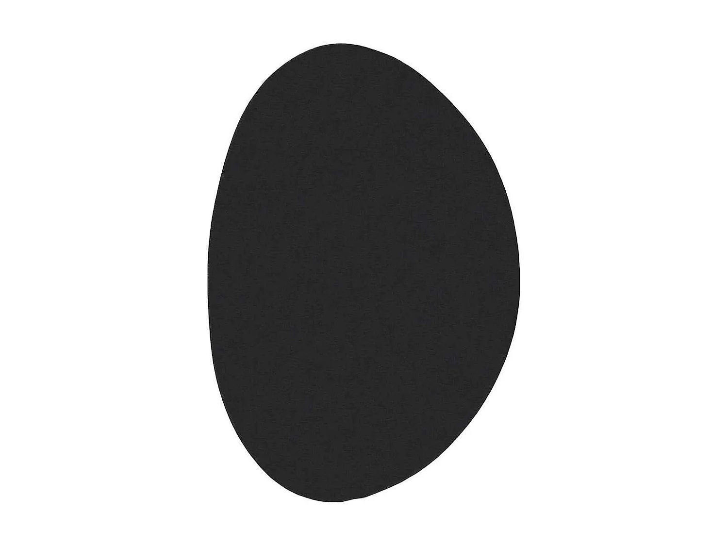 Tapis Noir 160 x 230 cm Polyester