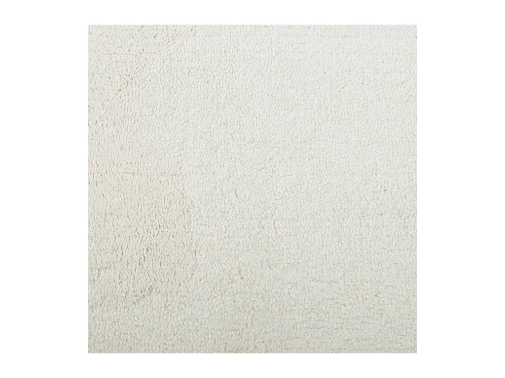 Tapis OVIEDO à poils courts crème Ø 160 cm