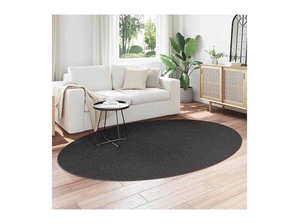 Tapis Anthracite 160 x 230 cm Polyester