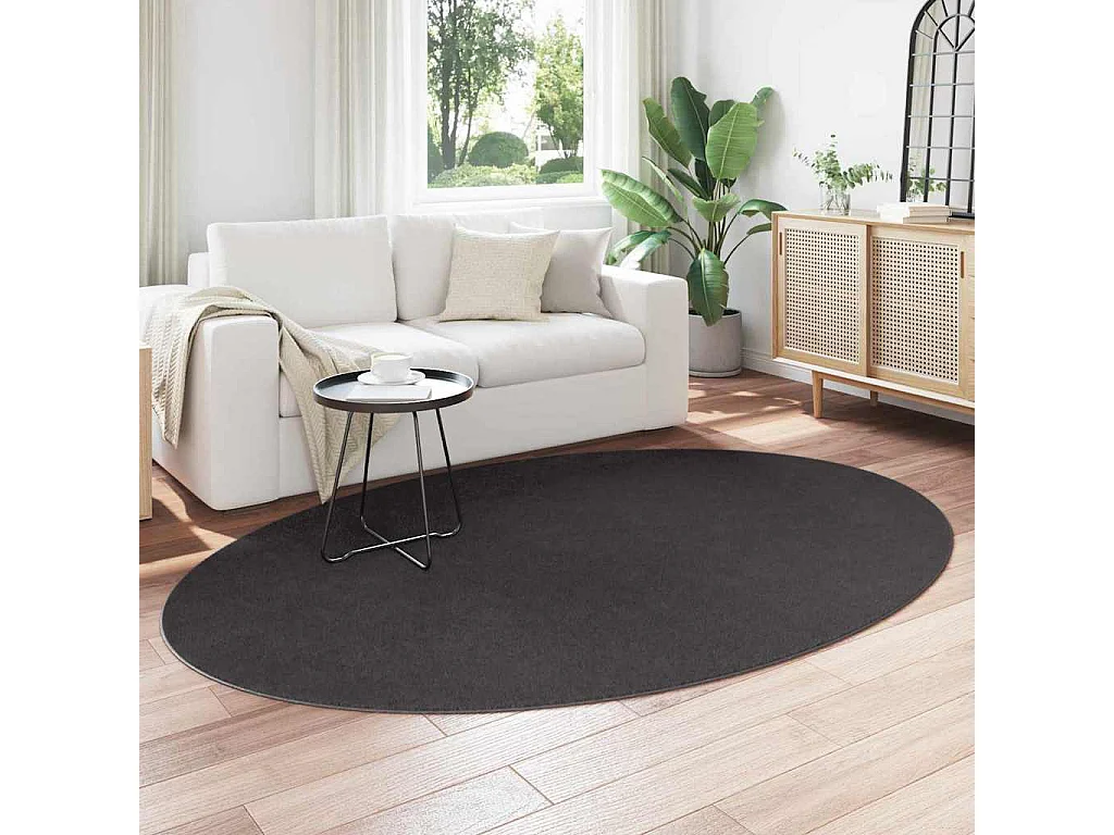 Tapis Antraciet 160 x 230 cm Polyester