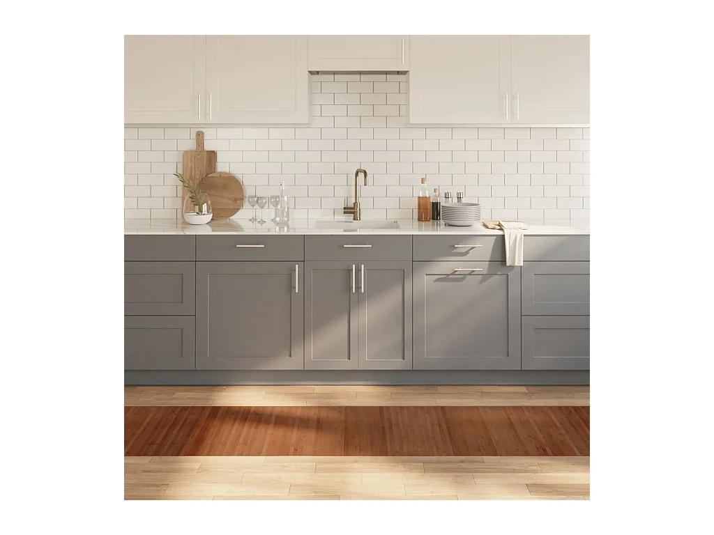 Alfombra rectangular marrón 60x300 cm bambú