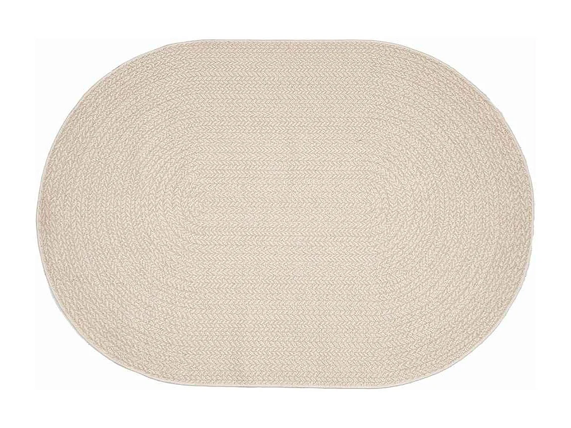 Alfombra PP color crema