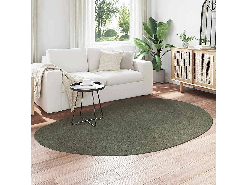 Tapis Vert forêt 160 x 230 cm Polyester