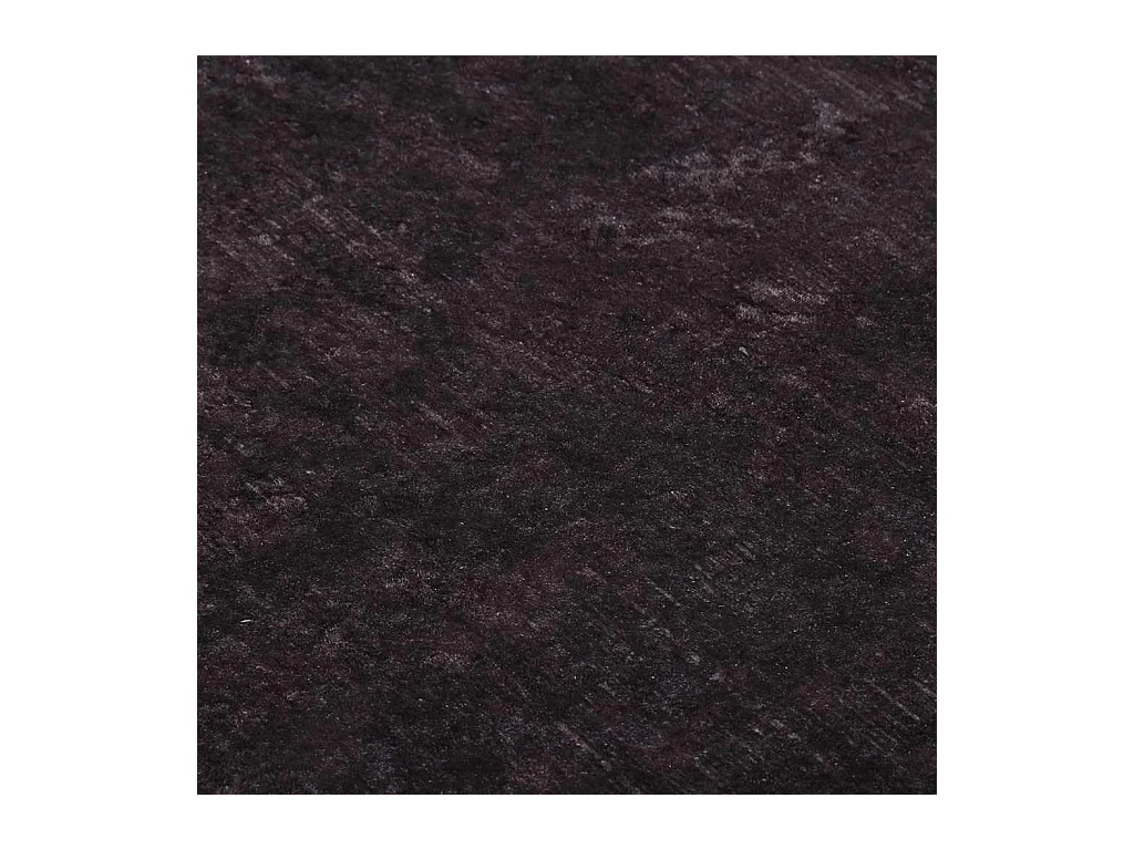 Tappeto antiscivolo lavabile 120x180 cm nero e oro