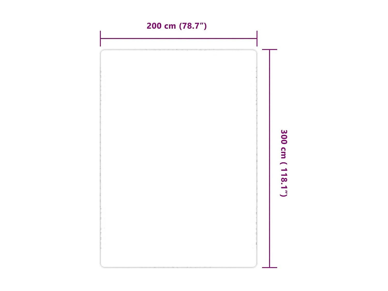 Tappeto in juta con retro in lattice 70 x 130 cm Naturale
