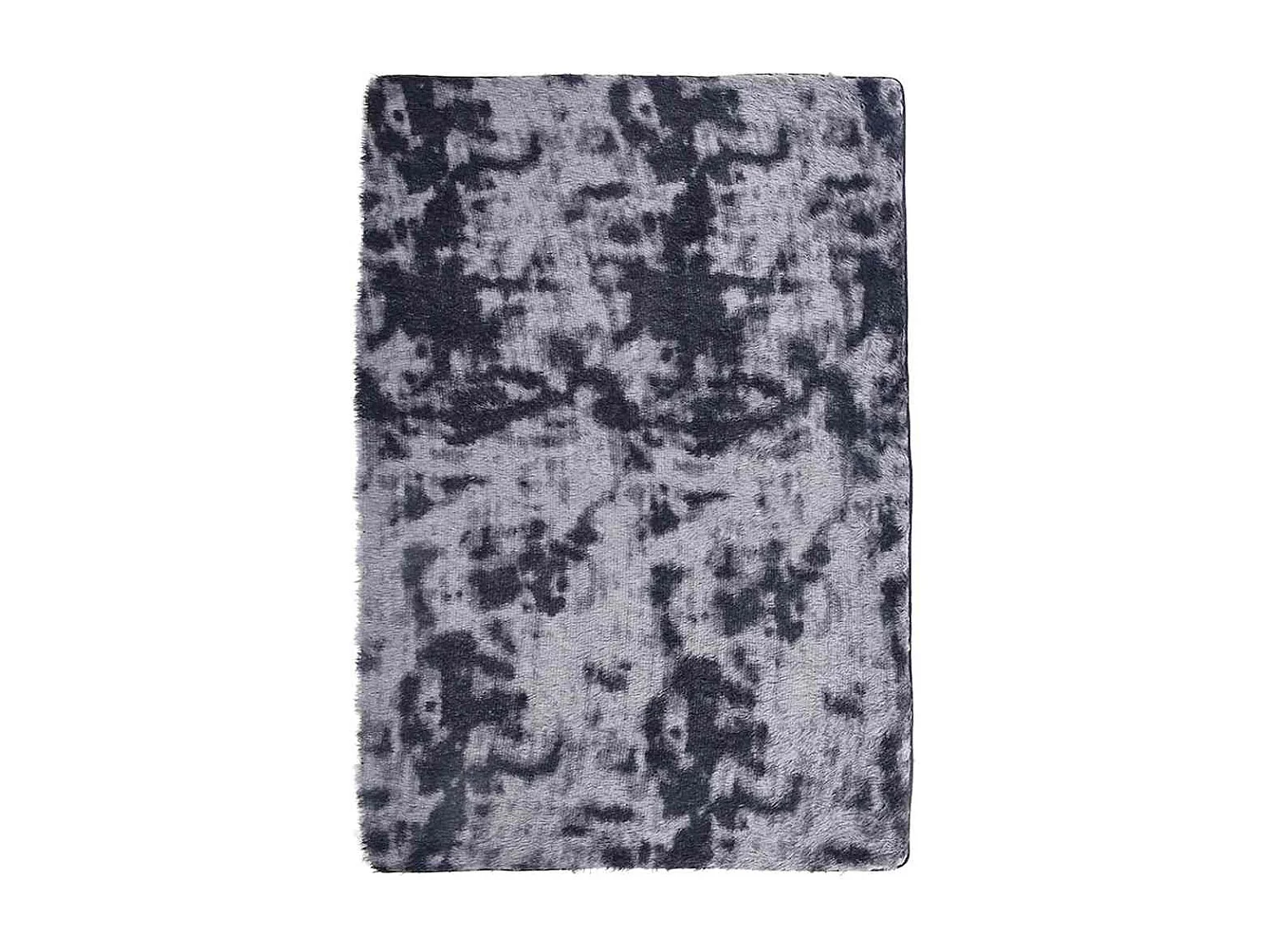 Tapis Shaggy à poils longs NAVARRA gris foncé 200x290 cm