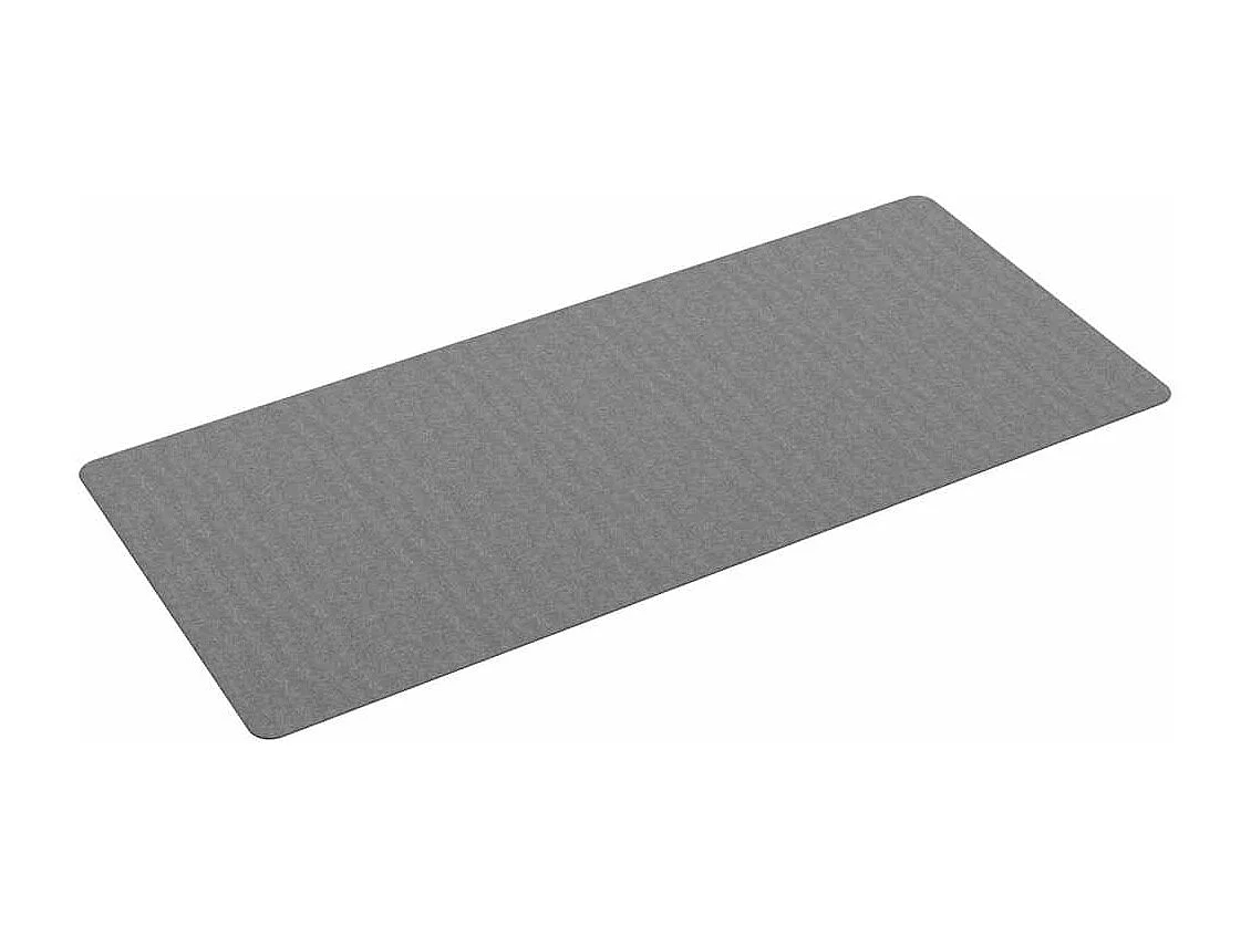 Tapis de couloir gris 80x180 cm
