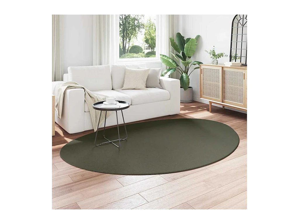 Tapis Vert forêt 160 x 230 cm Polyester