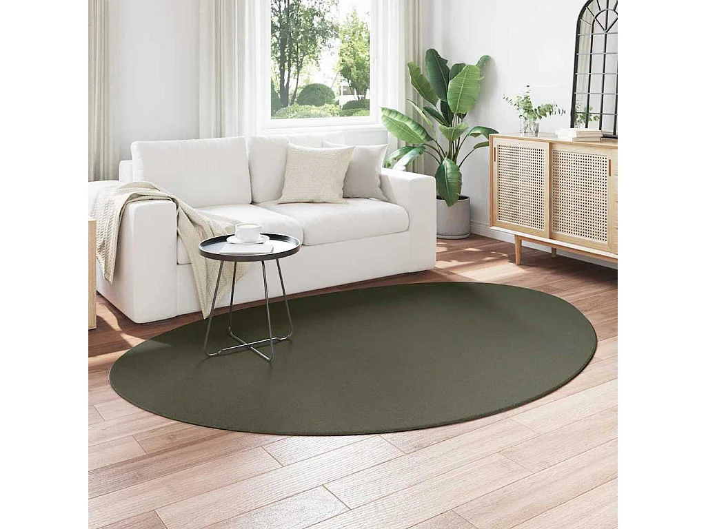 Alfombra Verde Bosque 160 x 230 cm Poliéster