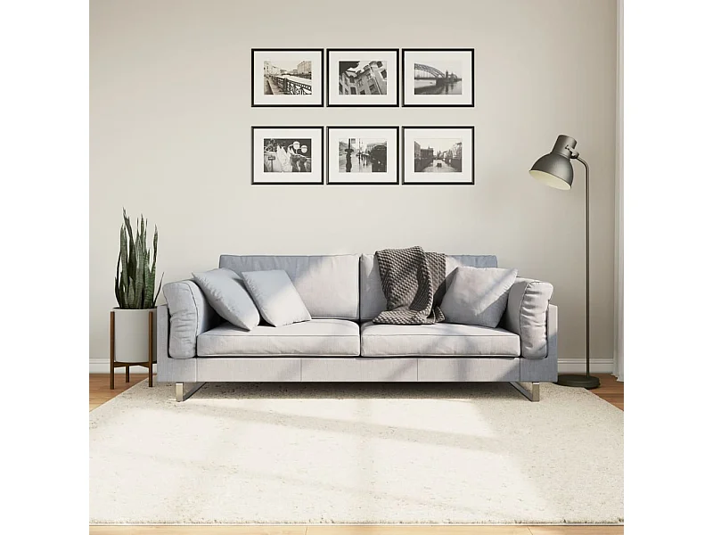 Tappeto a pelo corto OVIEDO beige 200x200 cm