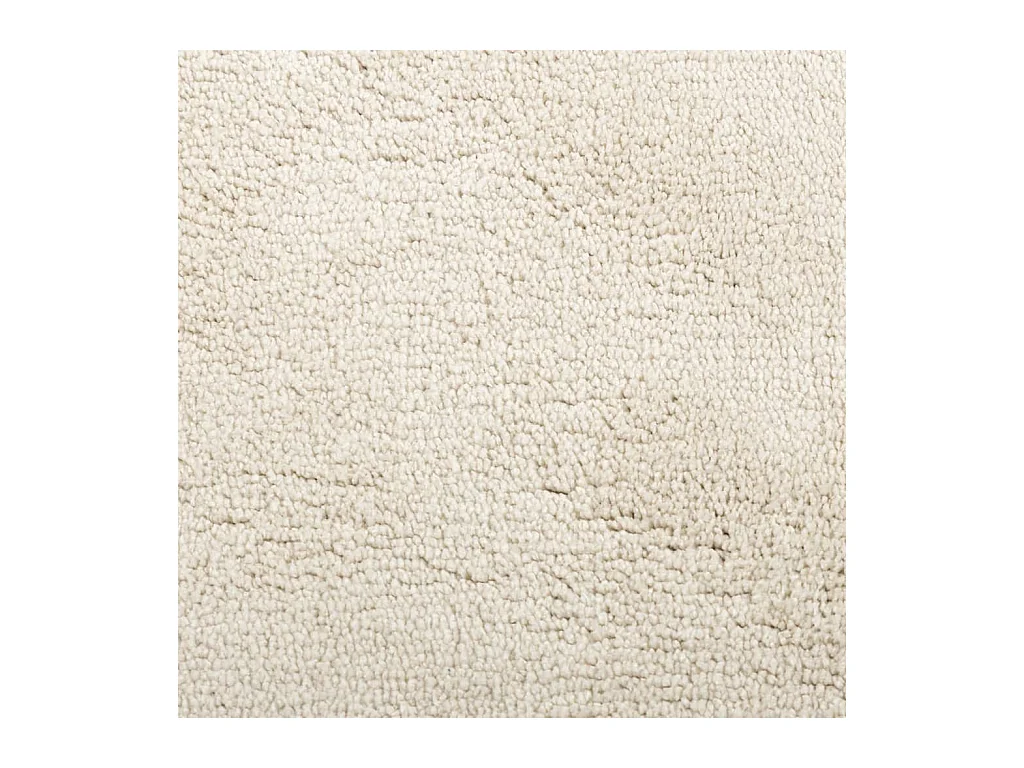 Tapis OVIEDO à poils courts beige 200x200 cm