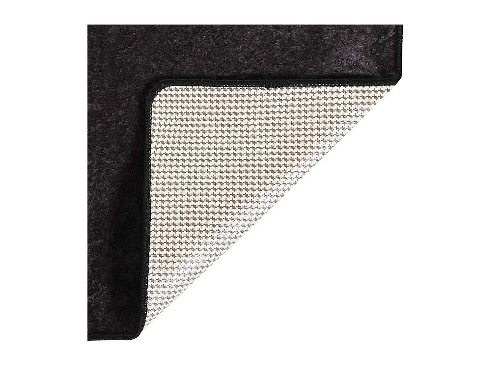 Tapis lavable antidérapant 160x230 cm anthracite