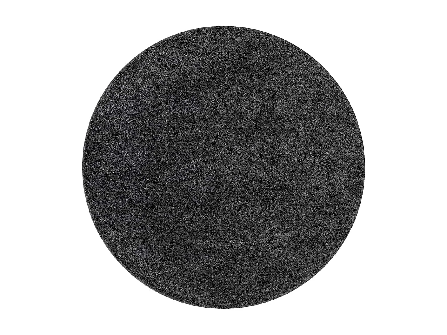 Tapis Gris foncé 160 x 160 cm Polypropylène