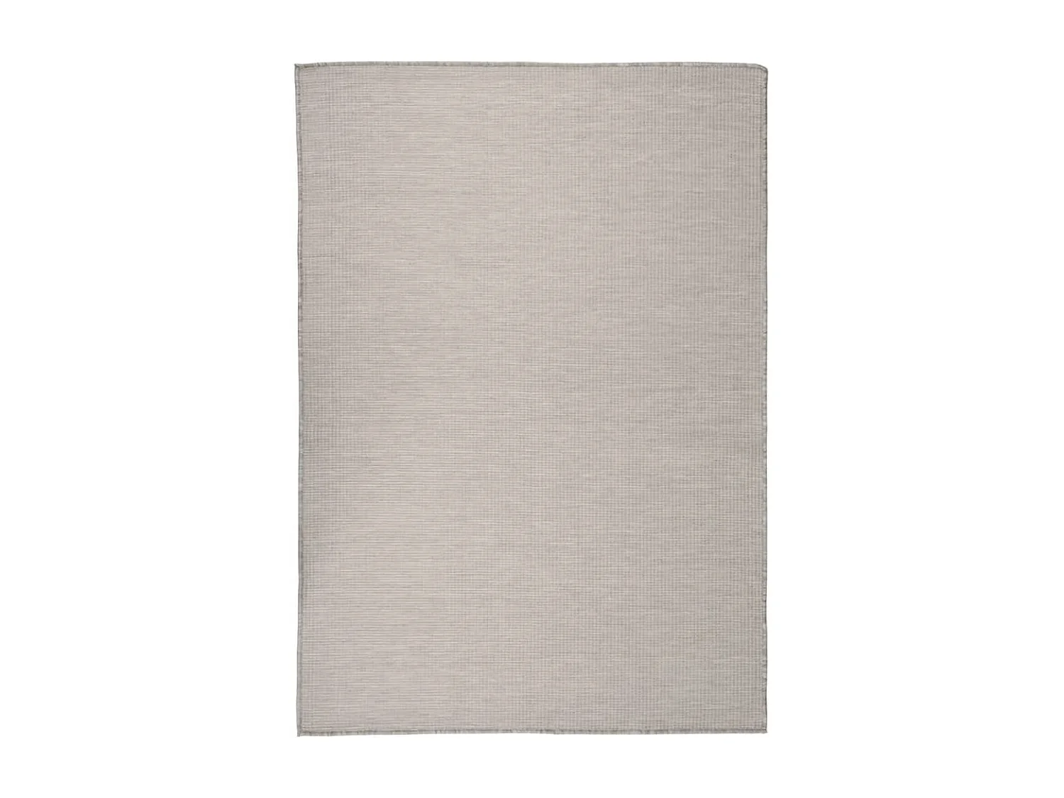 Tappeto da esterno a trama piatta 160x230 cm Taupe
