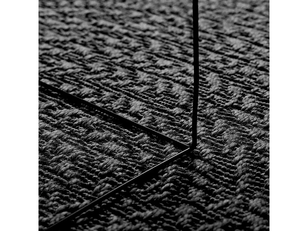 Tapis ZIZUR 80x250 cm aspect de jute intérieur extérieur