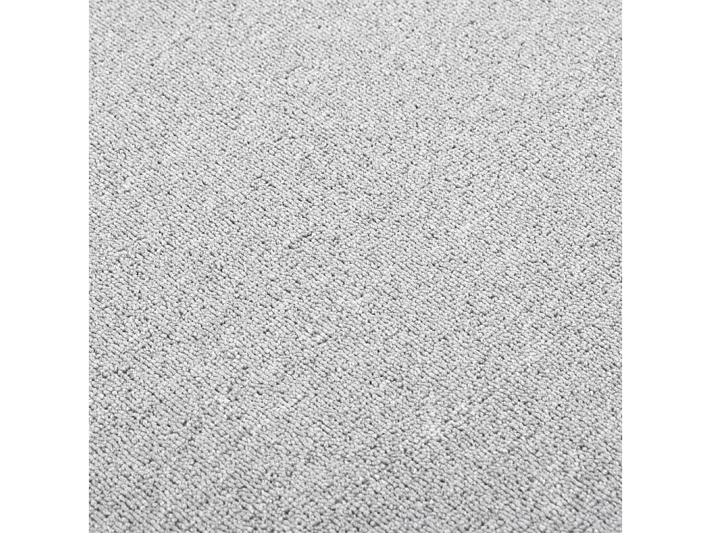 Tapis de couloir Gris clair 80x300 cm