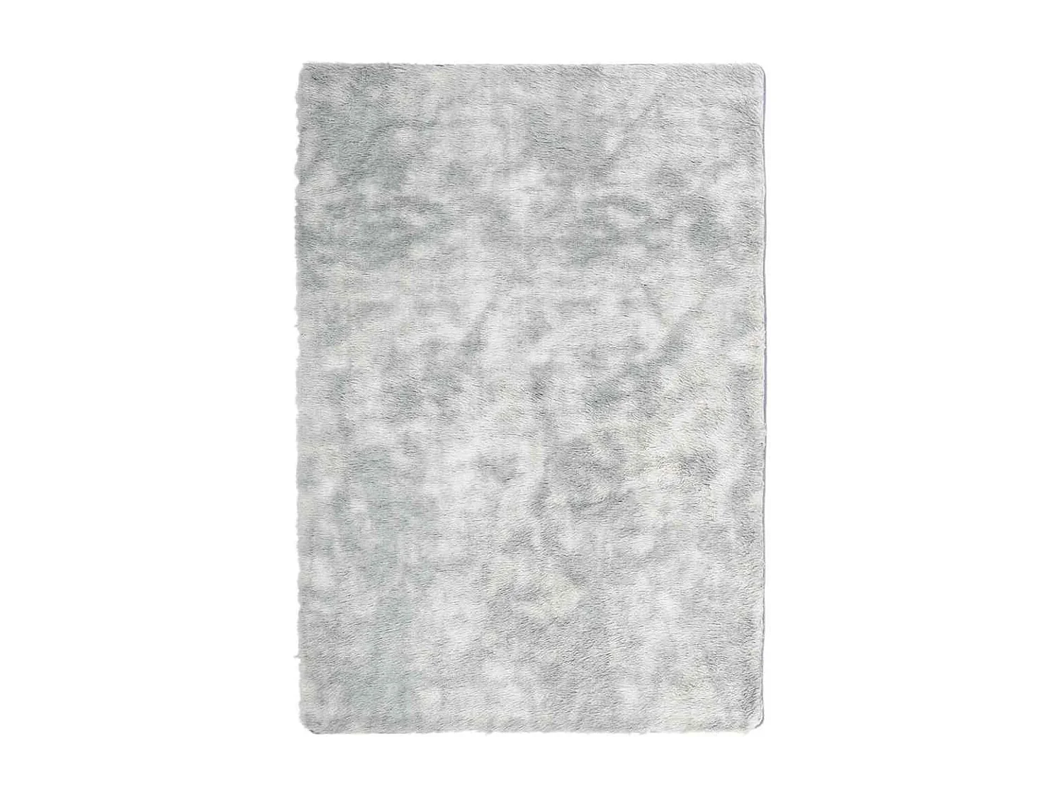 Tappeto shaggy grigio argento NAVARRA 120x170 cm