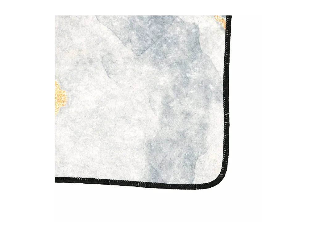 Tapis lavable multicolore 80x300 cm antidérapant