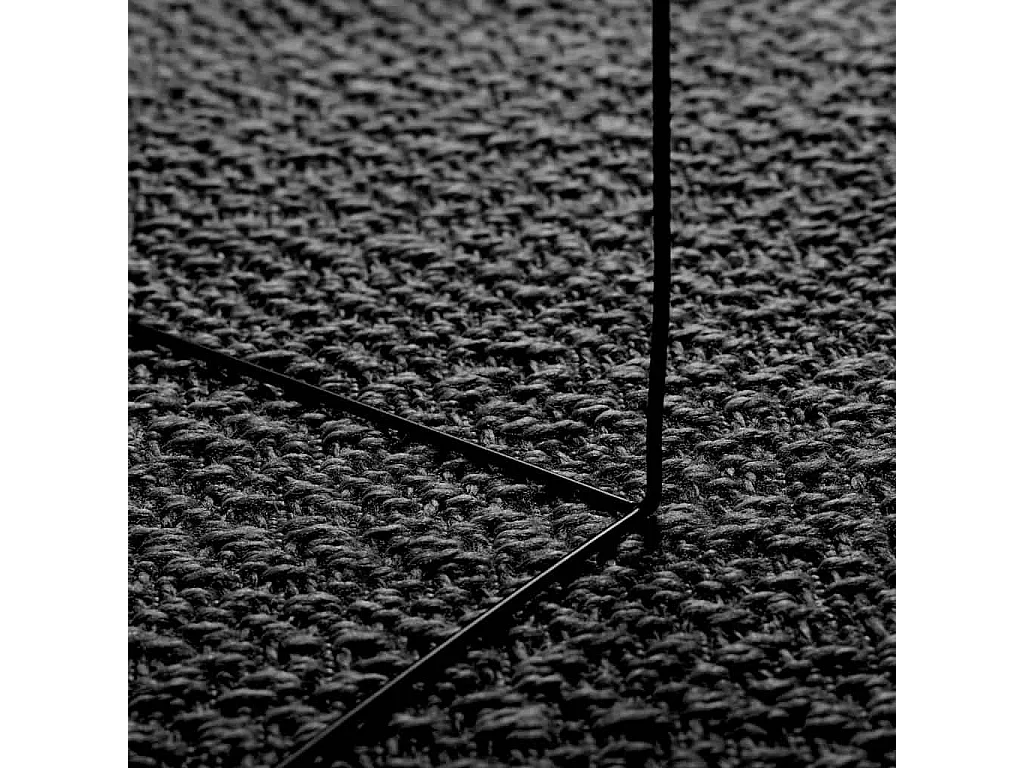 Tapis ZIZUR 120x170 cm aspect de jute intérieur extérieur