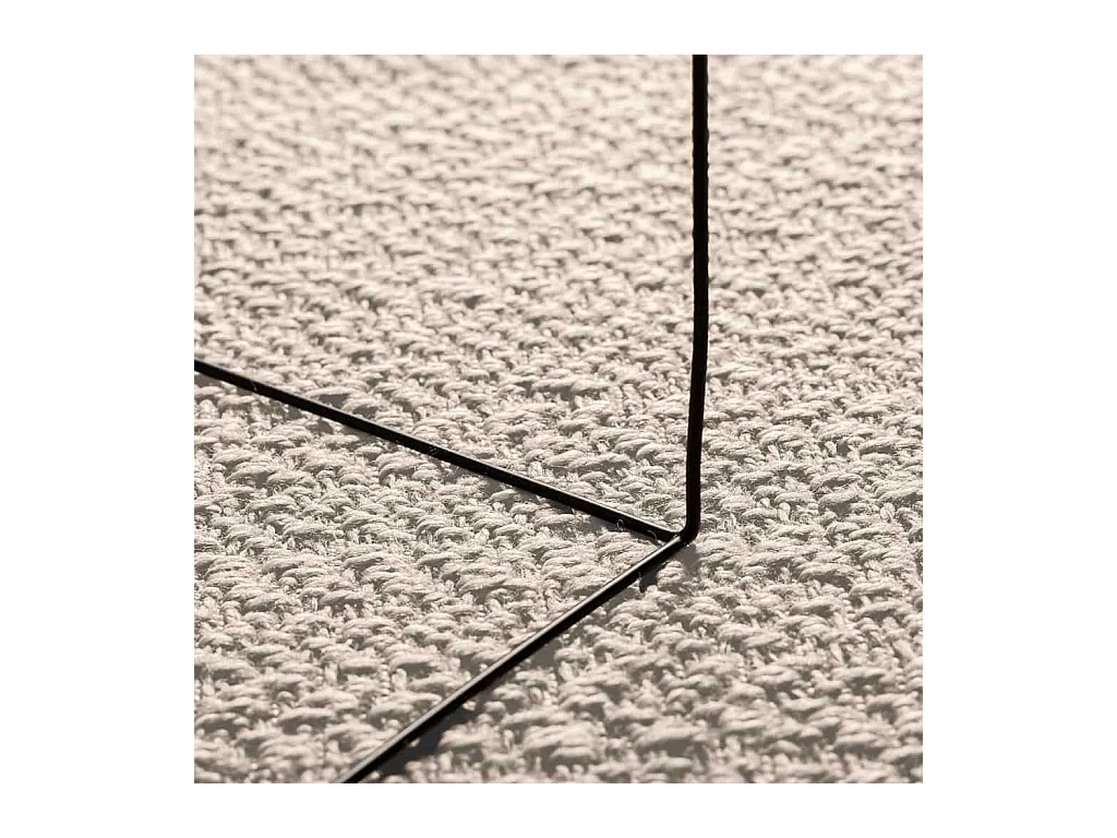 Tappeto ZIZUR crema 140x200 cm effetto juta interno esterno