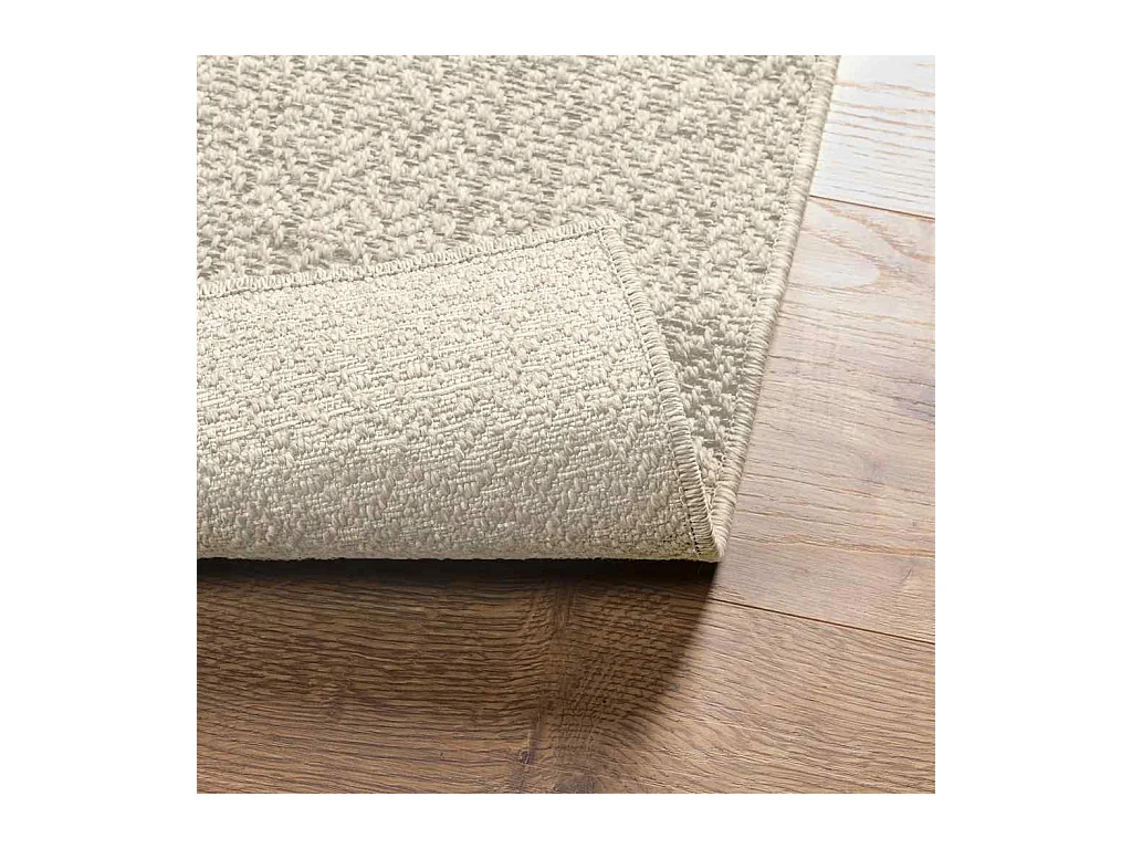 Tappeto ZIZUR crema 140x200 cm effetto juta interno esterno