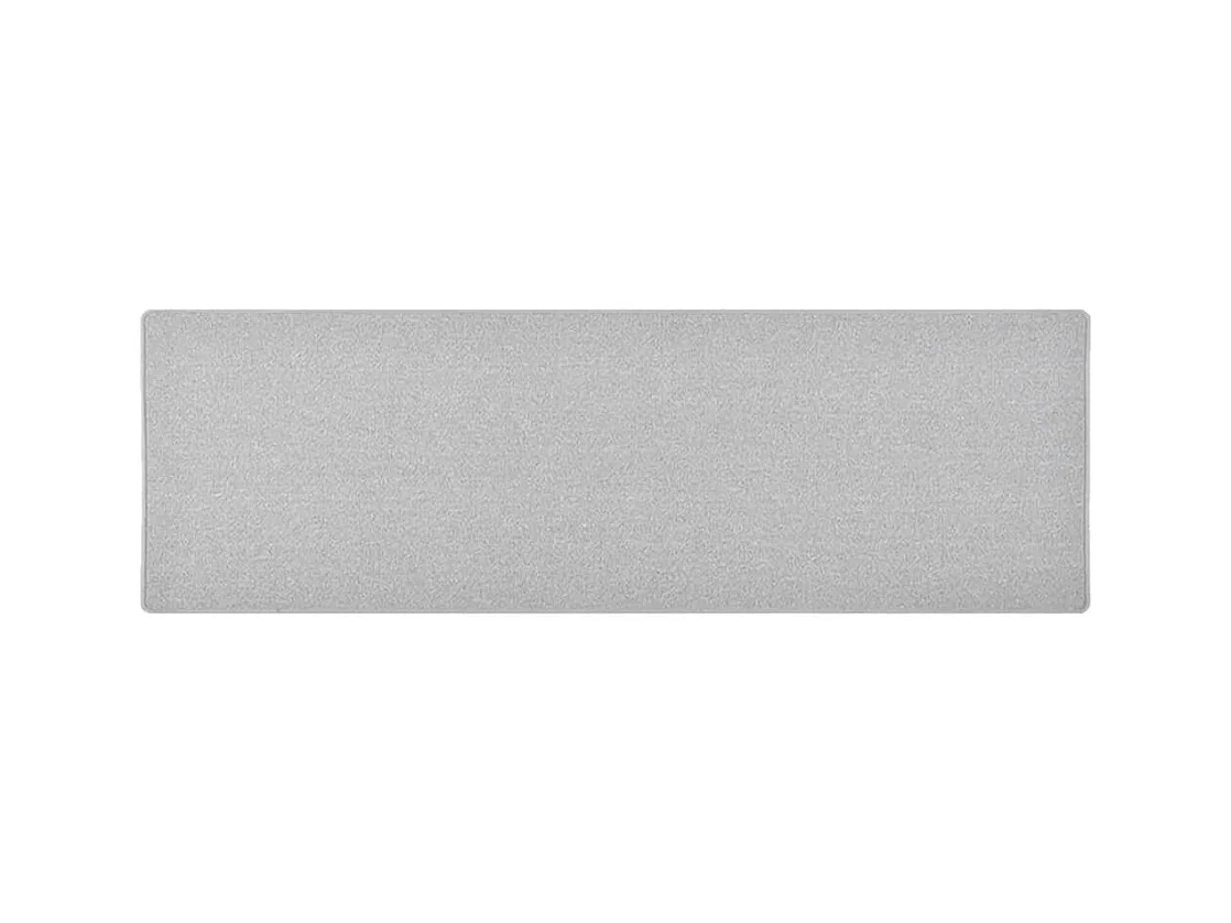 Tapis de couloir Gris clair 80x250 cm